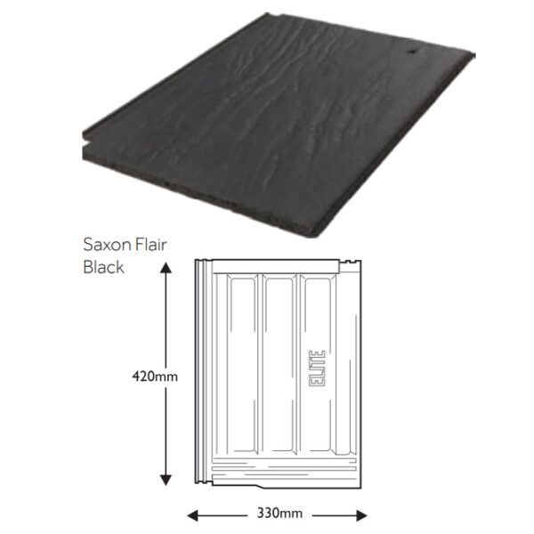 BMI Coverland Elite Concrete Interlocking Roof Tile